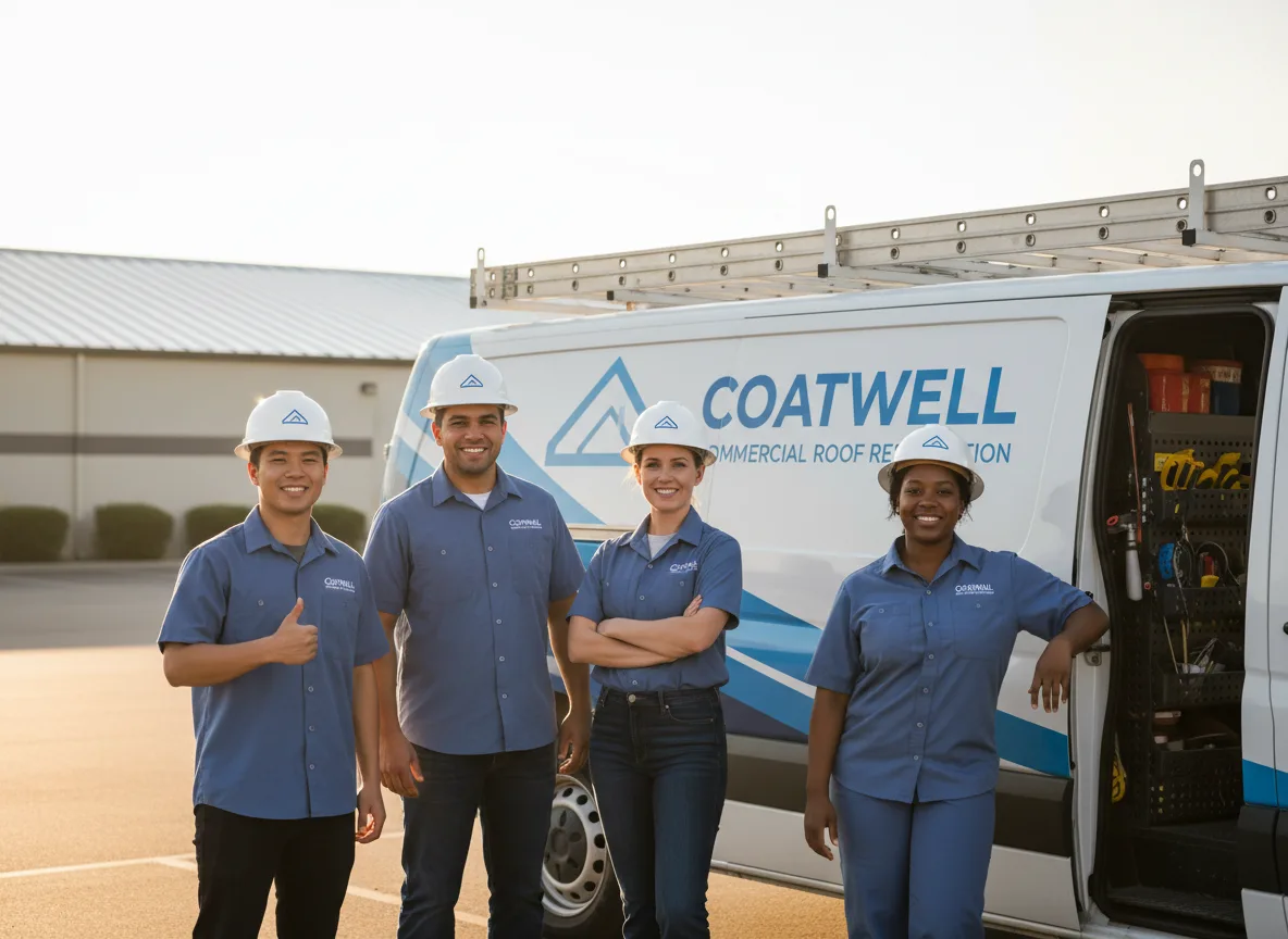 Commercial roof coating company in Collins, MS